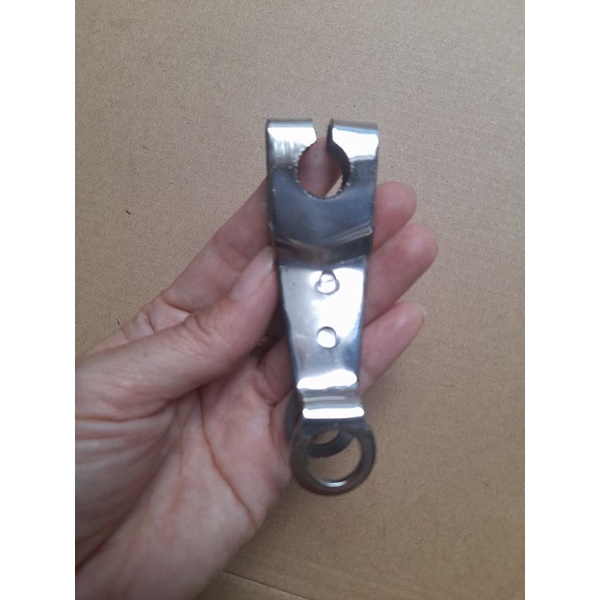 Cặp bát thắng trước và sau Inox xe Dream, Wave và nhiều loại xe số...