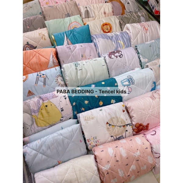 CHĂN MỀN HÈ TENCEL MÁT LẠNH CHO BÉ 1mx1,2m