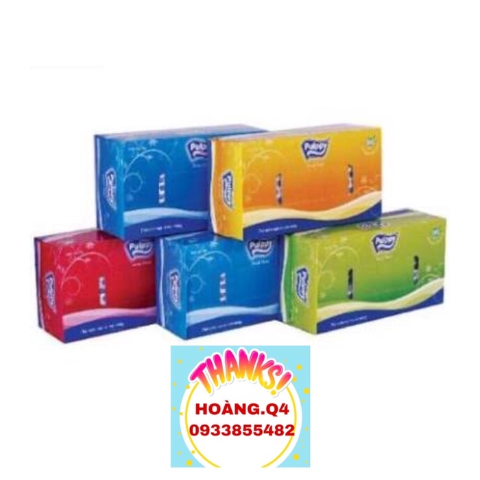 ⚡Giấy hộp rút Pulppy 180 tờ 2 lớp hàng chính hãng công ty cam kết 100%⚡