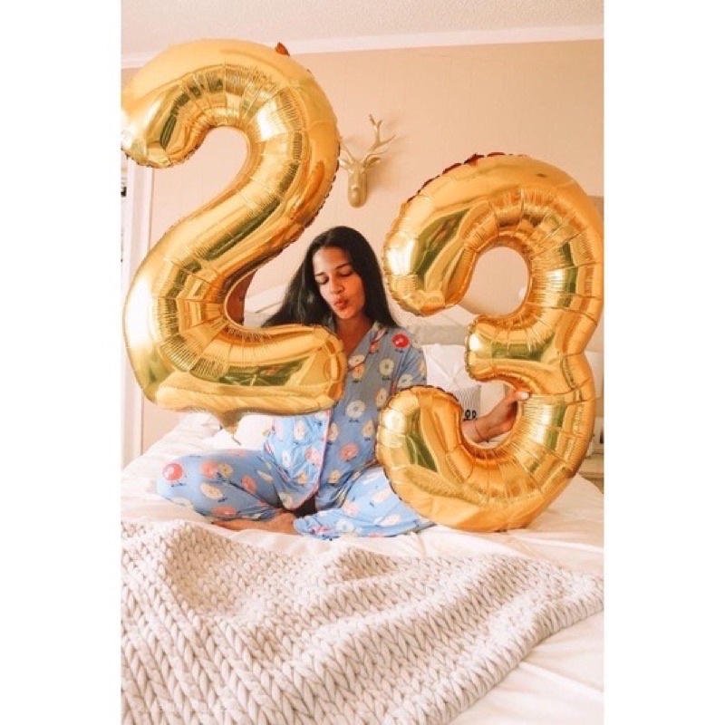 Bong bóng số size lớn