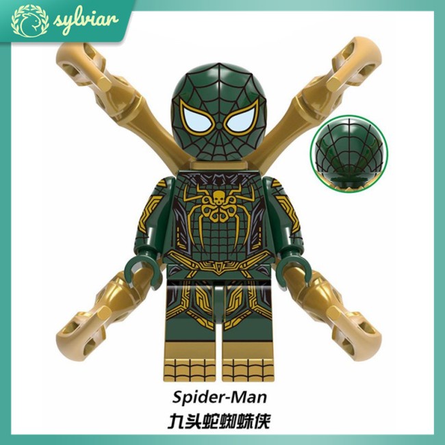 Bộ Đồ Chơi Lắp Ráp Mô Hình Nhân Vật Người Nhện Marvel Cho Trẻ Em