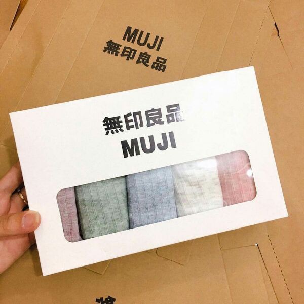 Quần lót nữ Muji hộp 5c quần tăm tre cotton | BigBuy360 - bigbuy360.vn
