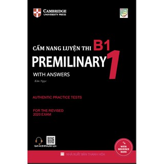 Sách - Cẩm nang luyện thi B1 (Preliminary 1 with Answers)