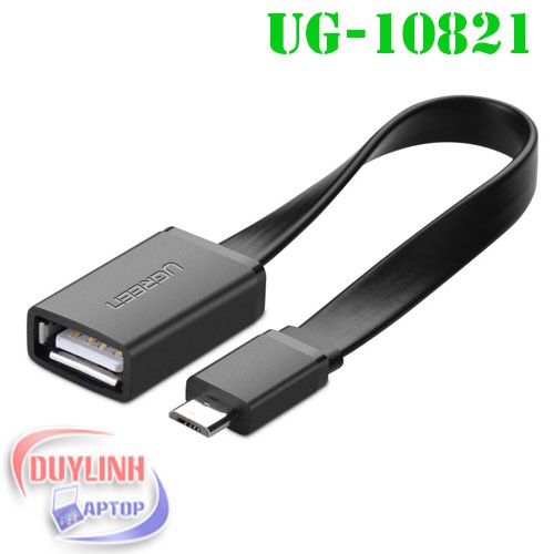 Cáp USB 2.0 to Micro USB OTG loại dẹt Ugreen 10821