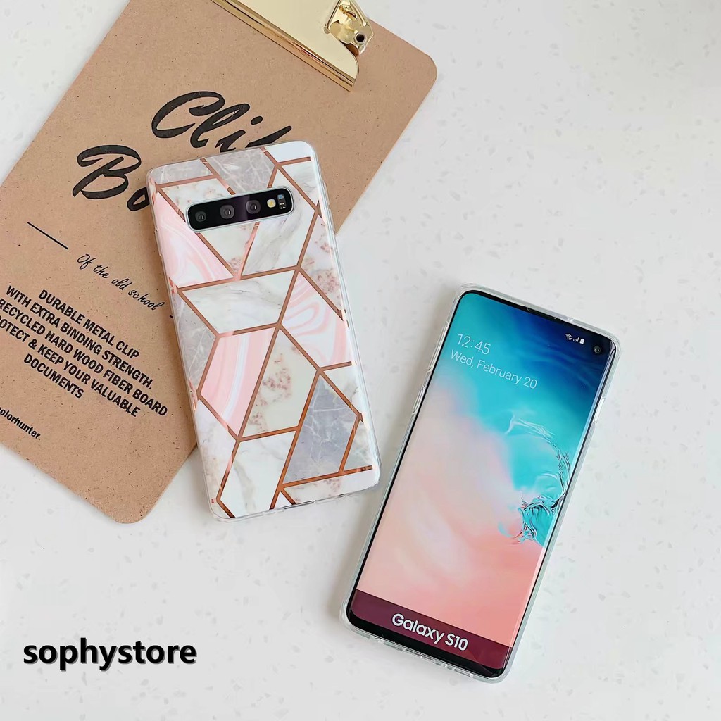 Ốp điện thoại dẻo vân đá cẩm thạch Samsung S8 S9 S10 Plus S10e A40 A50 A70 Huawei P20 P30 Mate 20 Pro | BigBuy360 - bigbuy360.vn