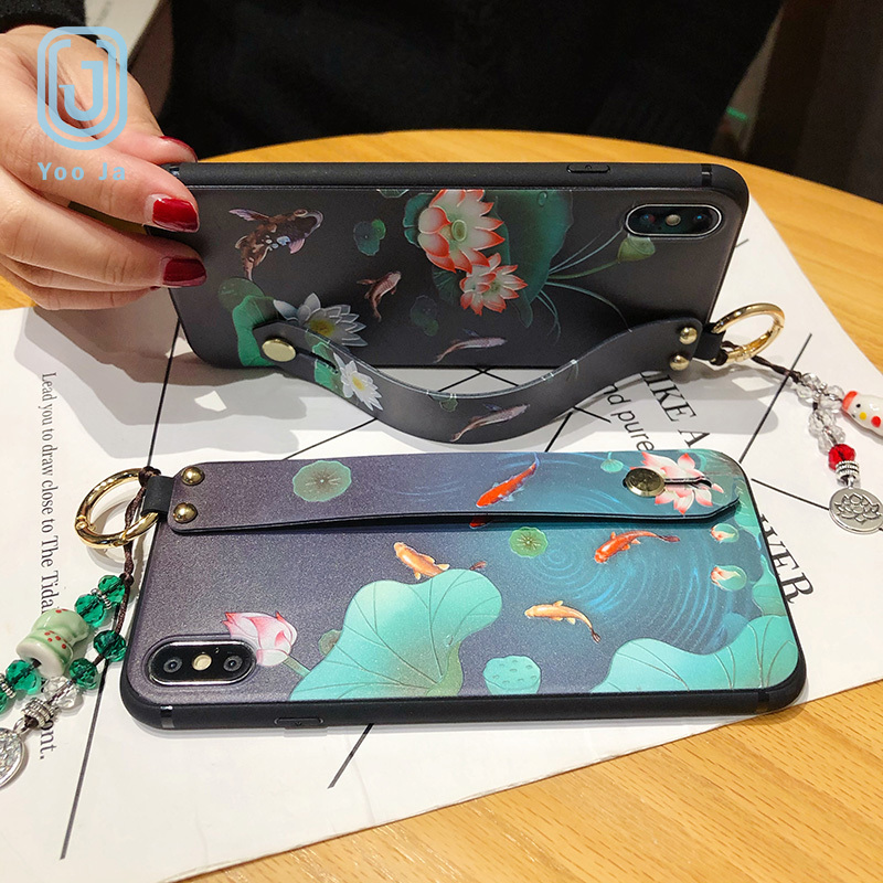 Ốp Điện Thoại Có Dây Đeo Cho Oppo R11 S R15 R17 F9 F11 Pro Reno 2 2z 2f | BigBuy360 - bigbuy360.vn