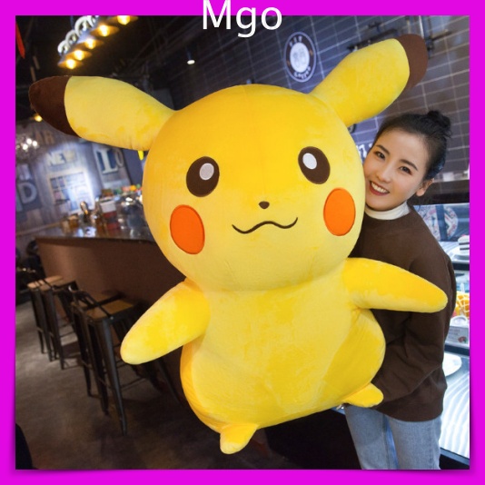 Gấu Bông Teddy PIKACHU, Thú Nhồi Bông PIKACHU Qùa Tặng Siêu Dễ Thương Size 35cm 45cm 65cm 95cm