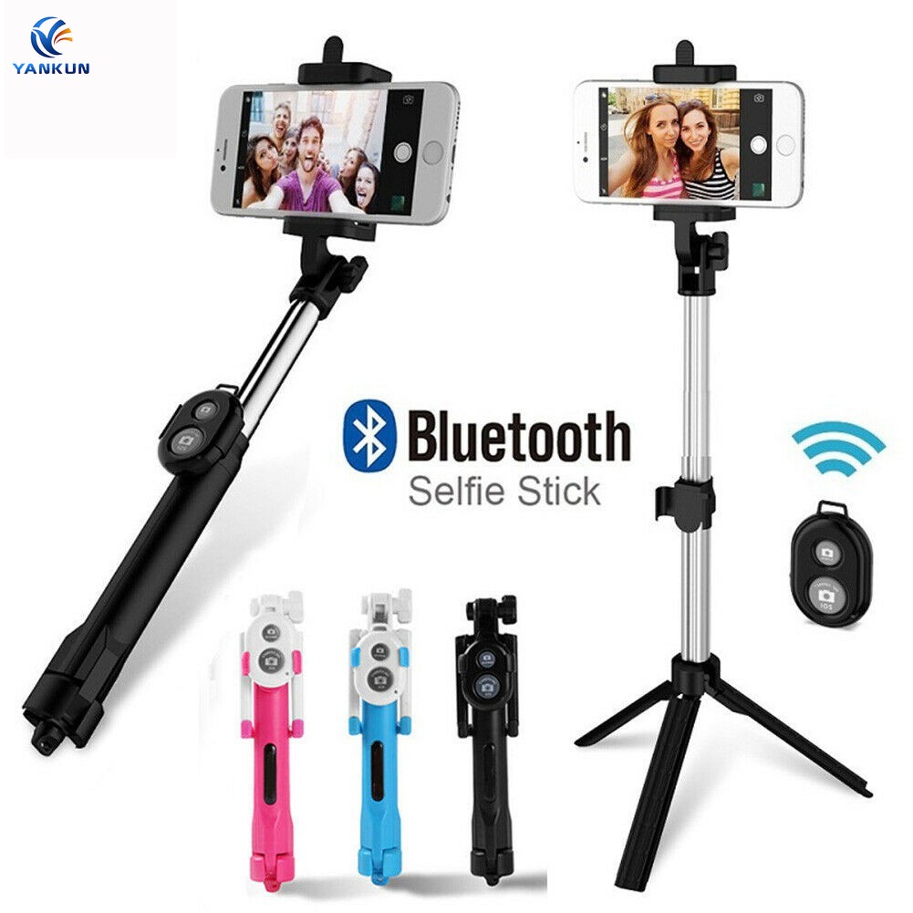 Gậy Chụp Ảnh Selfie Kết Nối Bluetooth Kèm Phụ Kiện