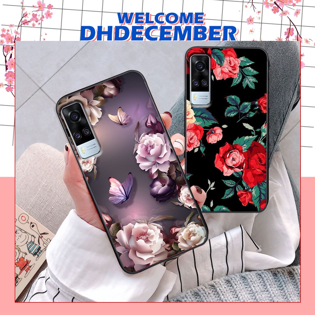 Ốp lưng Vivo Y51 2020 / Y53S in hình hoa tinh tế , mới mẻ DH DECEMBER