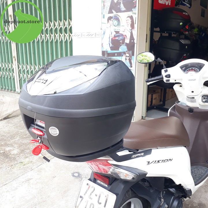 Thùng sau GIVI E250N2 - ĐỒ PHƯỢT STORE