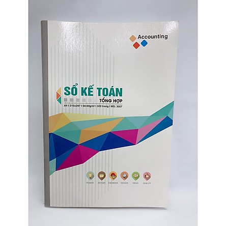 sổ kế toán tổng hợp Hải Tiến 260trang