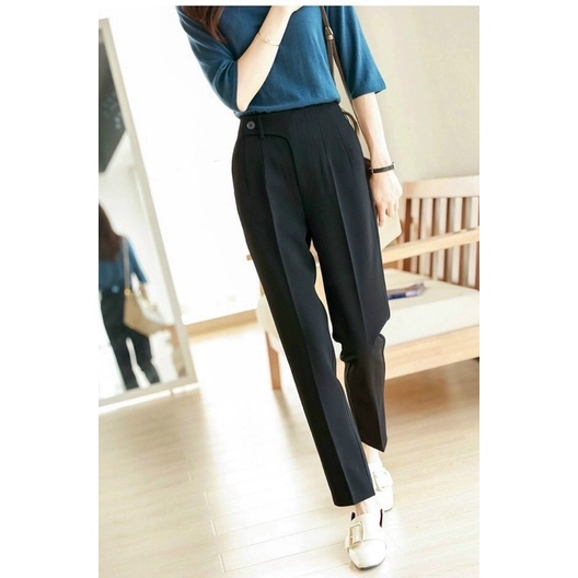 Quần tây cạp lệch chum sau