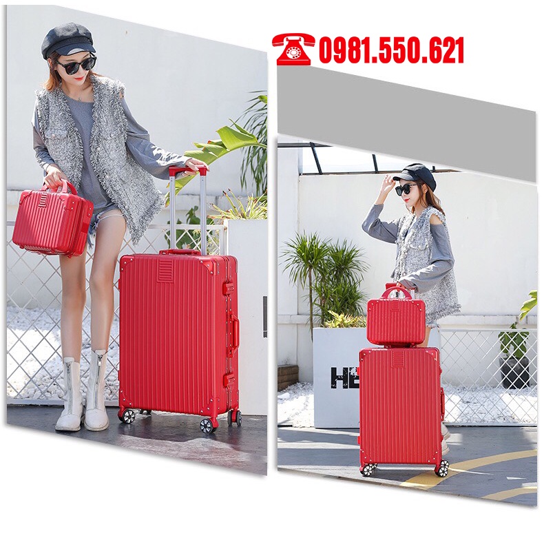 Vali Khung Nhôm Cao Cấp ! Khoá TSA 007 Chuẩn Mỹ