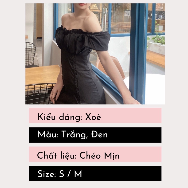 Váy body BlaPink thiết kế nhún ngực- AULEYY DRESS T204