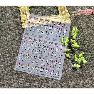 Sticker lụa nail 5d# stick dán móng cao cấp