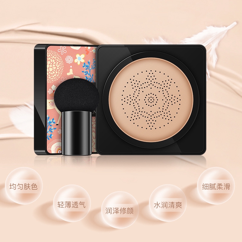 Kem Nền Bb Air Cushion Che Khuyết Điểm Kèm Mút Trang Điểm Hình Nấm