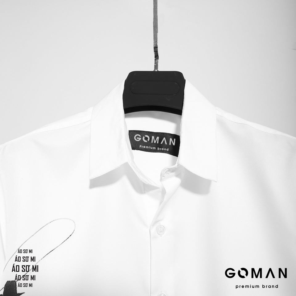 Áo sơ mi nam họa tiết GOMAN vải Lụa thoáng mát, không nhăn form suông SM0011 |new arrival 2021| | WebRaoVat - webraovat.net.vn