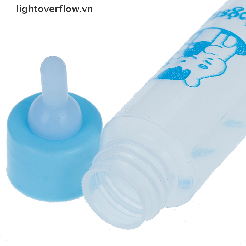 Bình Sữa Silicon 30ml Gắn Núm Ti Giả Nhỏ Cho Thú Cưng / Hamster / Mèo Cưng