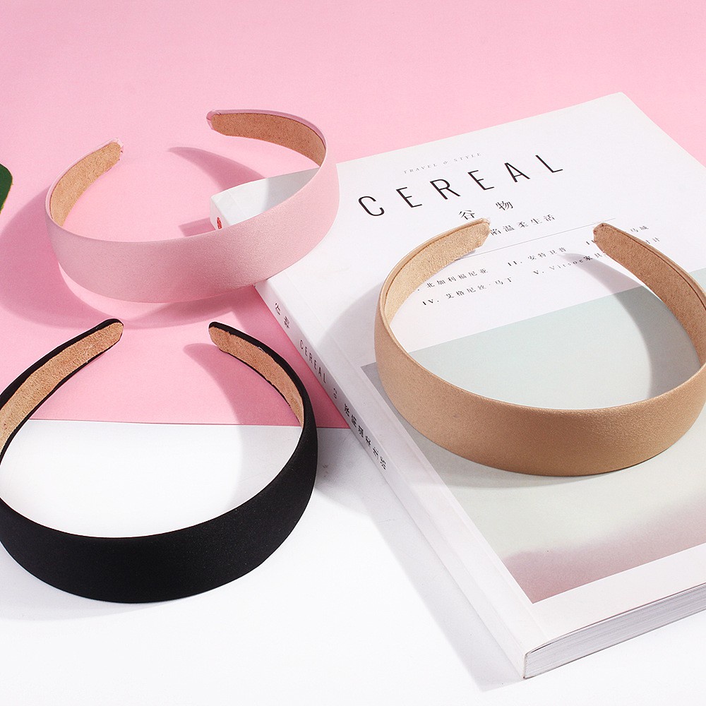 Băng đô vải A188 bản rộng 3cm nhiều màu sắc thời thượng