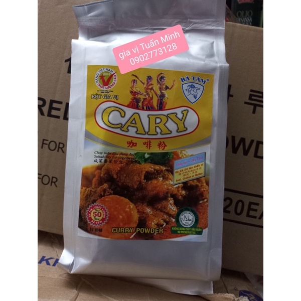 Bột cà ri Bà Tám 500gr