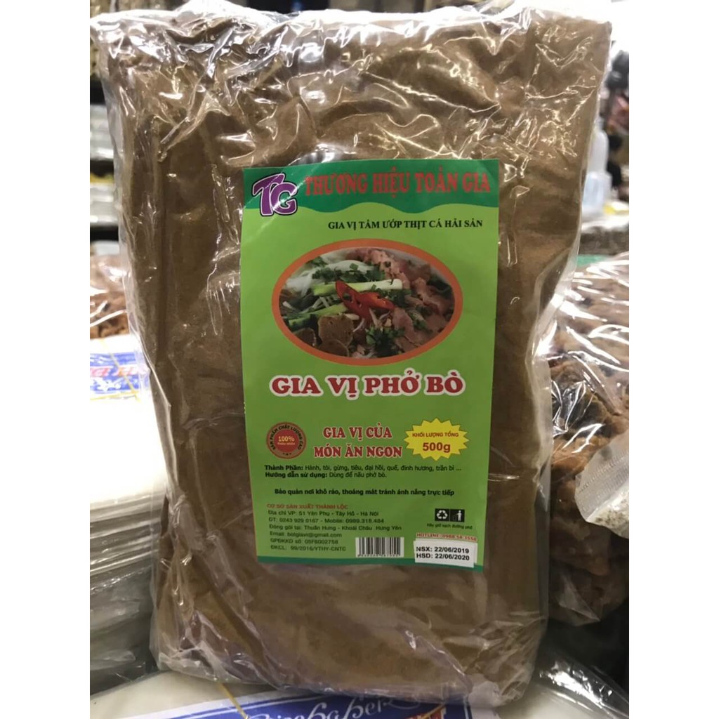 Bột gia vị phở bò- 250g