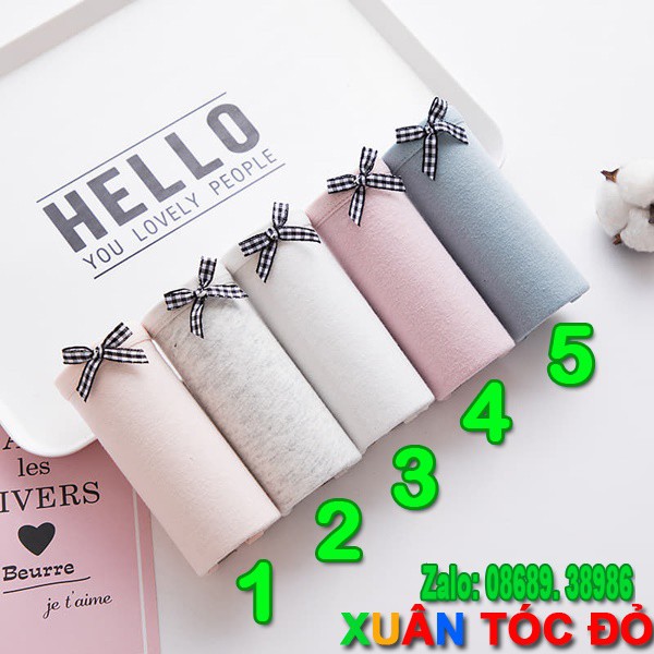 SỈ ZALO RẺ HƠN NHIỀU_ Quần Lót 5 Kiểu Cotton Xịn Mới Mẻ N039 (Vải Tốt, Đường May Đẹp) | BigBuy360 - bigbuy360.vn
