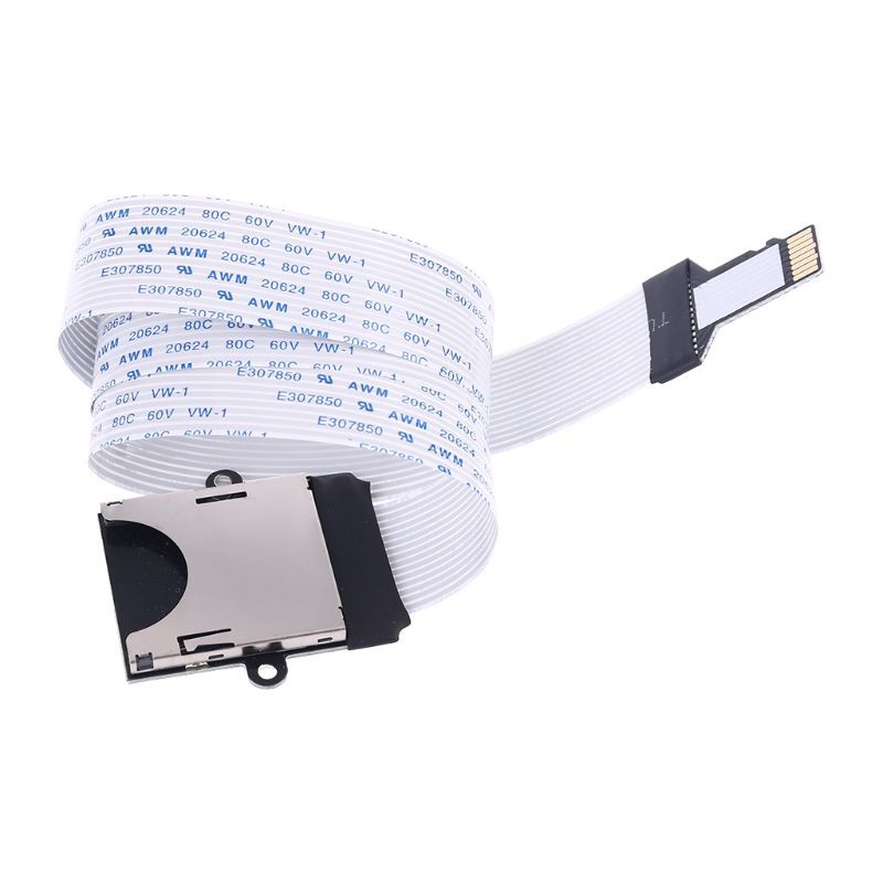 H.S.V✺SD card Female to TF micro SD Male Flexible Memory Card Extension cable reader