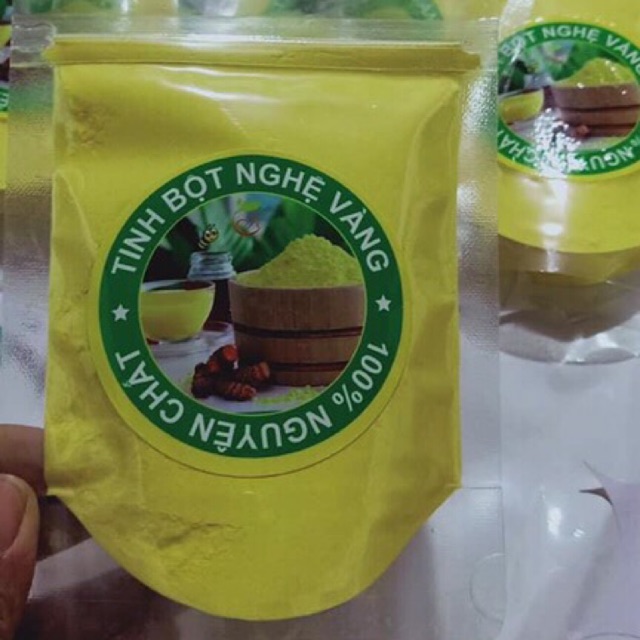 100gram tinh bột nghệ vàng nguyên chất