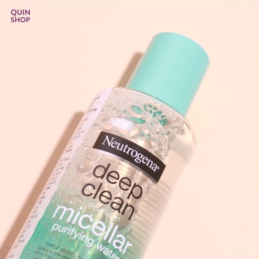 Nước Tẩy Trang Neutrogena Deep Clean Micellar Purifying Water