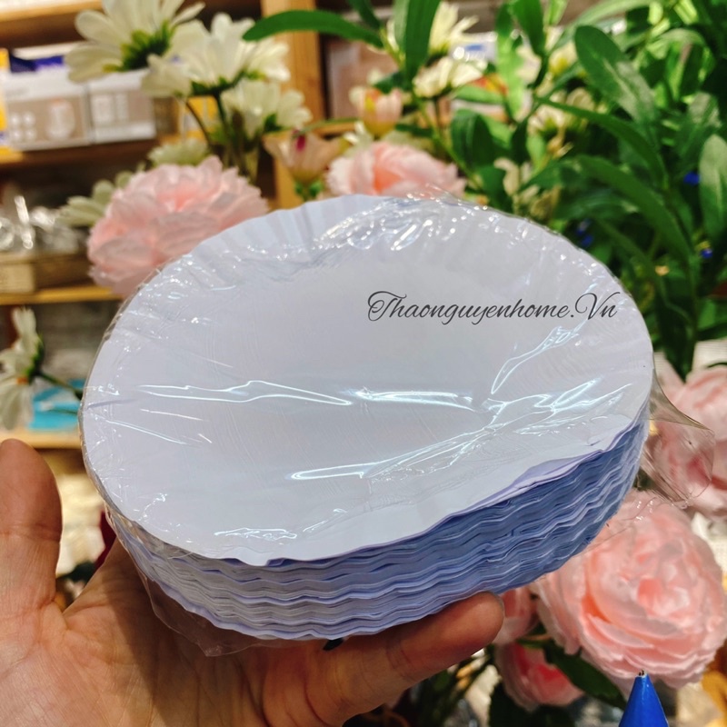 Phụ kiện mũ nến dĩa đĩa giấy đồ trang trí sinh nhật