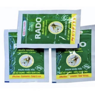 Combo 10 gói thuốc ruồi Rado 20g