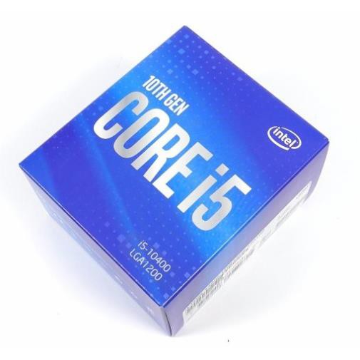 Bộ vi xử lý CPU Intel Core i5 10400 (2.9 GHz turbo up to 4.3 GHz, 6 core 12 Threads , 12MB Cache, 65W)