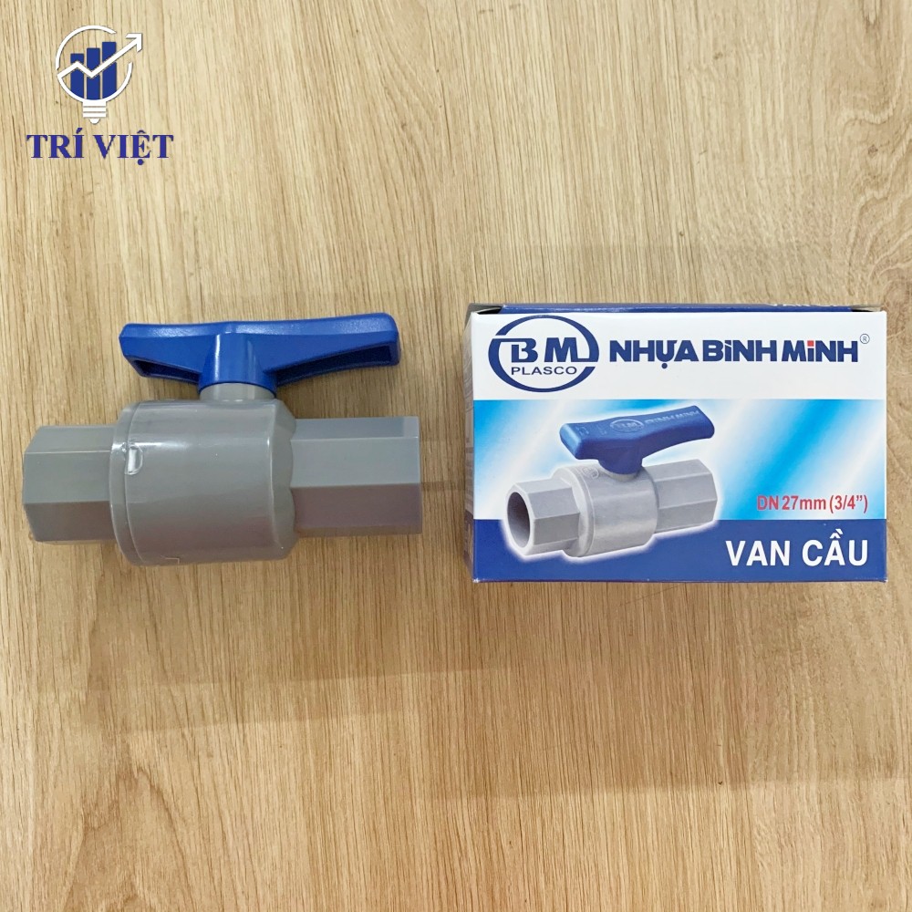 van khóa nước nhựa Bình Minh 21- 27 - 34