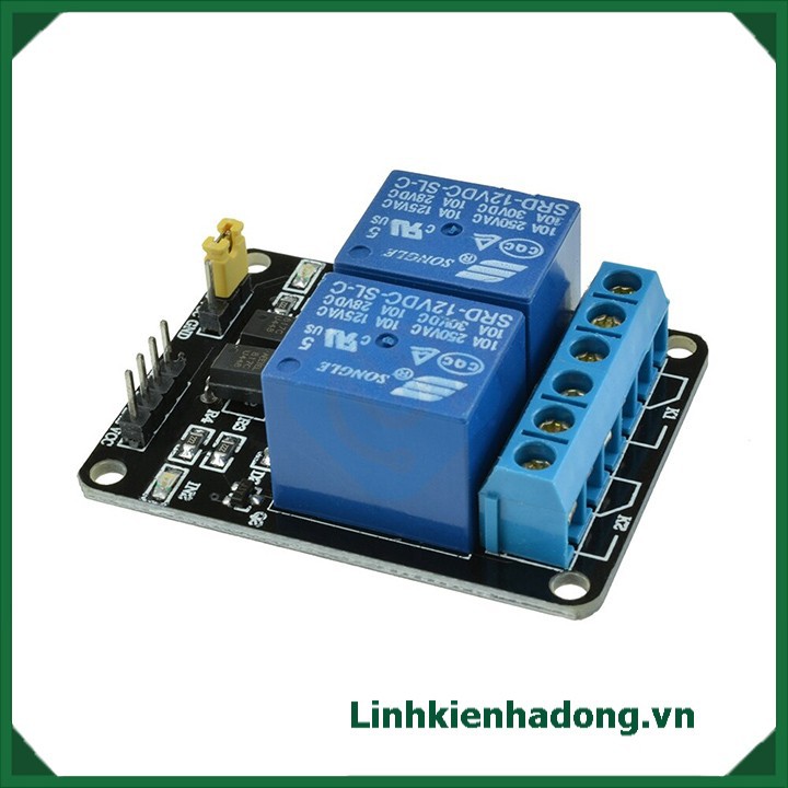 Module Relay 2 kênh (12V) Active Low