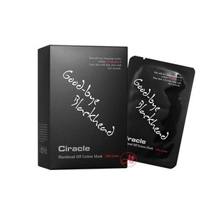 Miếng Dán Mũi Lột Mụn Ciracle [Sạch mụn 100%-Hàng Auth]  Miếng Lột Mụn Đầu Đen Ciracle Goodbye Blackhead