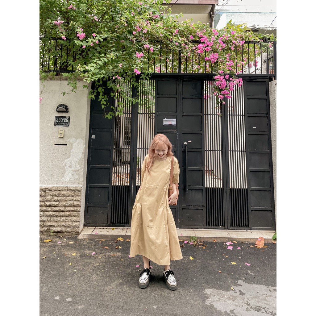 Chul Dress - Đầm Ulzang dáng xòe tay lỡ - Remmus.vn | BigBuy360 - bigbuy360.vn