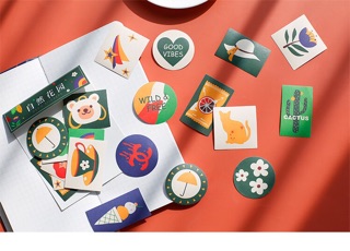 [Sticker] Hình Dán 60 Miếng