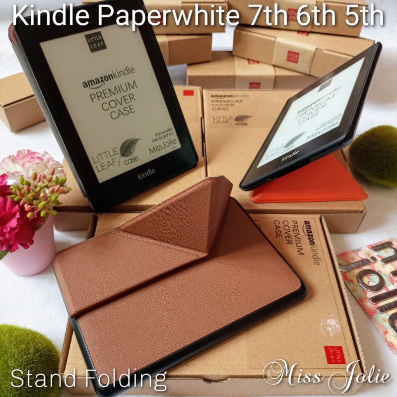 Ốp Máy Tính Bảng Cứng Gấp Gọn Cho Amazon Kindle Paperwhite 7th 6th 5th Kpw 3 2 1