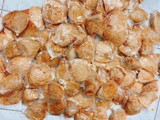 10 gói Bánh tráng muối tỏi xike