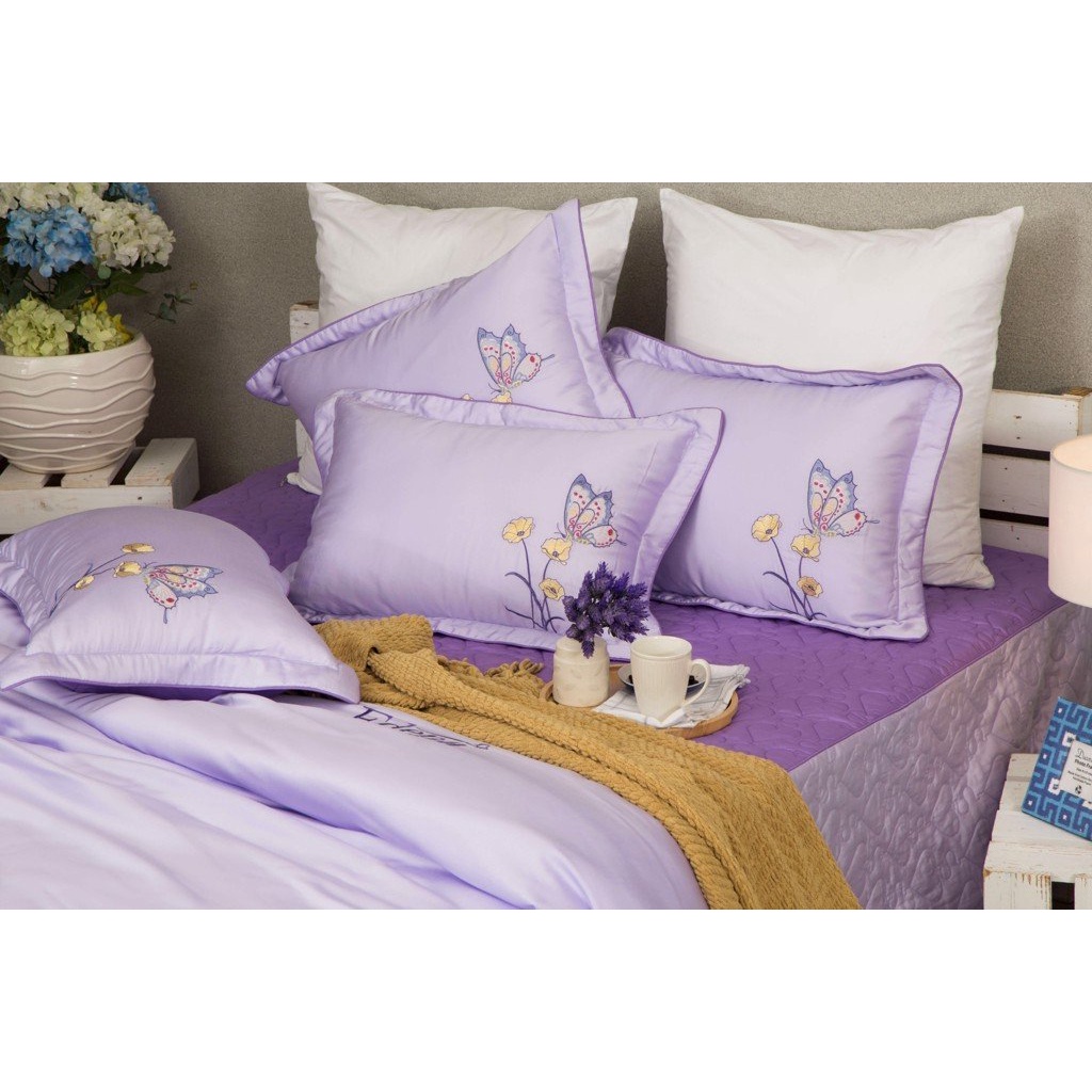 Vỏ Gối Nằm và Gối Ôm Tencel Edena - Cao Cấp, Chính Hãng