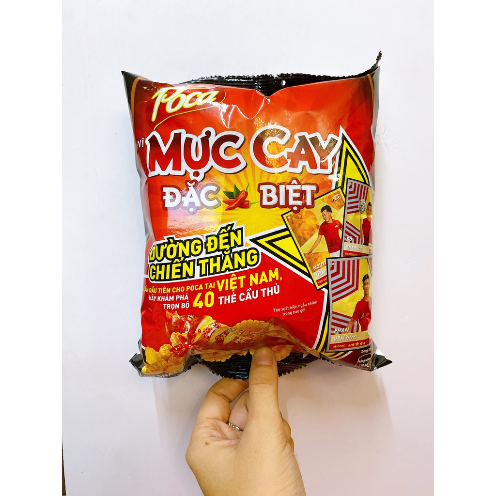 Bánh Snack Poca Mực Cay Đặc Biệt 35g