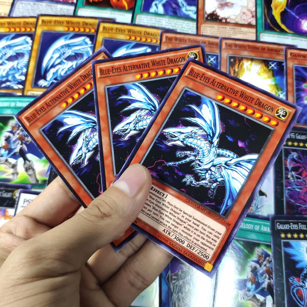 Bộ Bài Yugioh Rồng Trắng Chaos MAX Kaiba Seto 54 lá