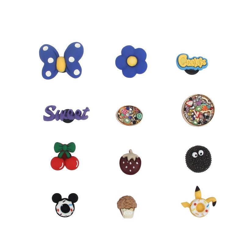 sticker dép crocsPhụ Kiện Gắn Giày Tự Làm Dễ Thương Tiện Dụng