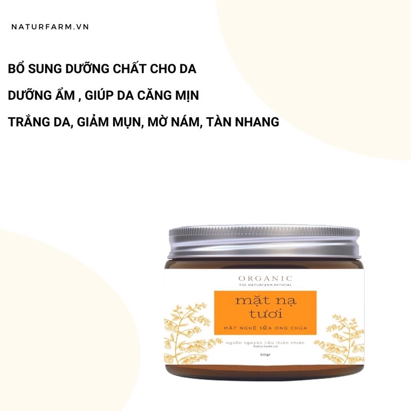 [ 50GR ] Cao mật nghệ sữa ong chúa 100% thiên nhiên