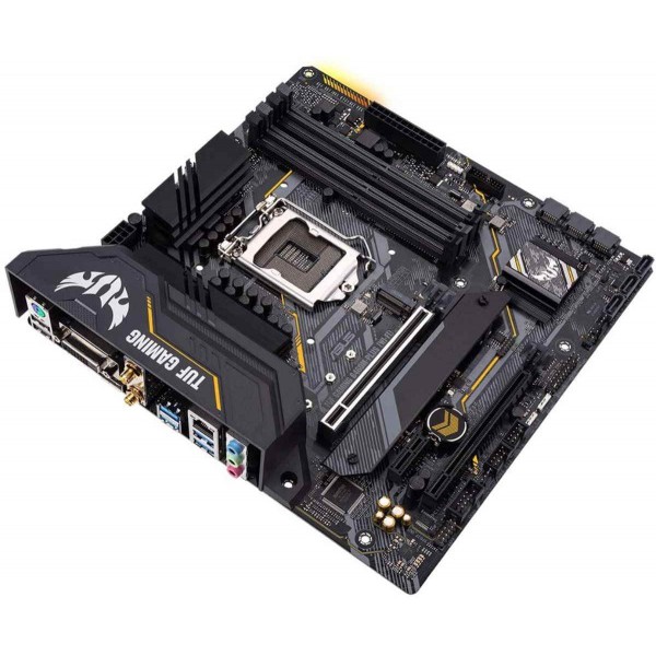 Bo mạch chủ Main Asus TUF GAMING B460M-PLUS WIFI – Socket 1200 - Tích hợp đầu thu Wifi - hỗ trợ Chip Intel thế hệ 10