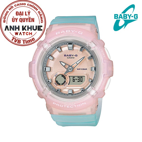 Đồng hồ nữ dây nhựa Casio Baby-G chính hãng Anh Khuê BGA-280-4A3DR
