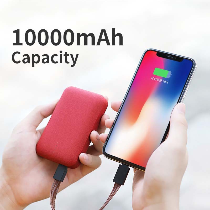 PIN SẠC DỰ PHÒNG ROCK P51 MINI 10.000MAH CHÍNH HÃNG HÀNG CHUẨN