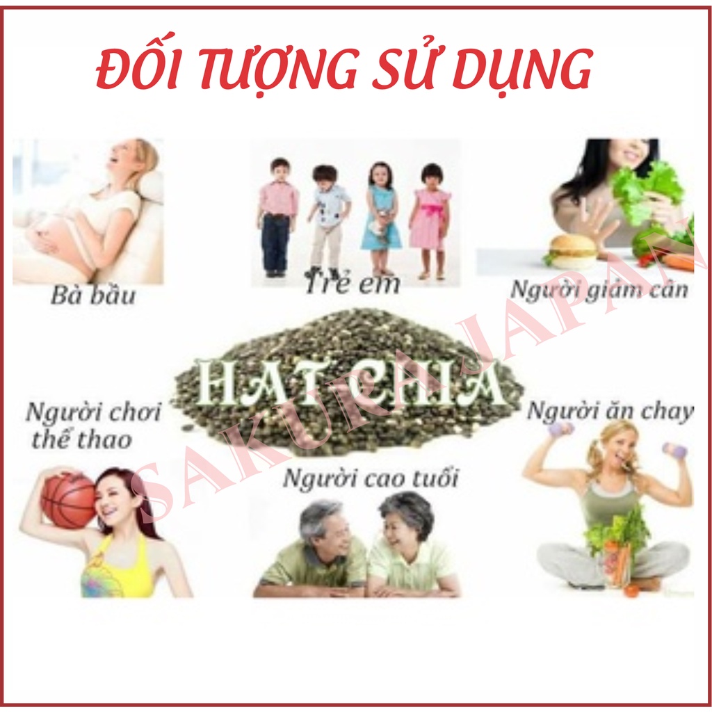 Hạt chia úc BLACK BAG CHIA Túi Đen 500gr đa công dụng