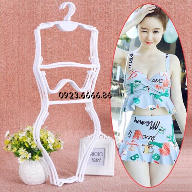 Khung treo bikini - Đồ tắm biển combo x5