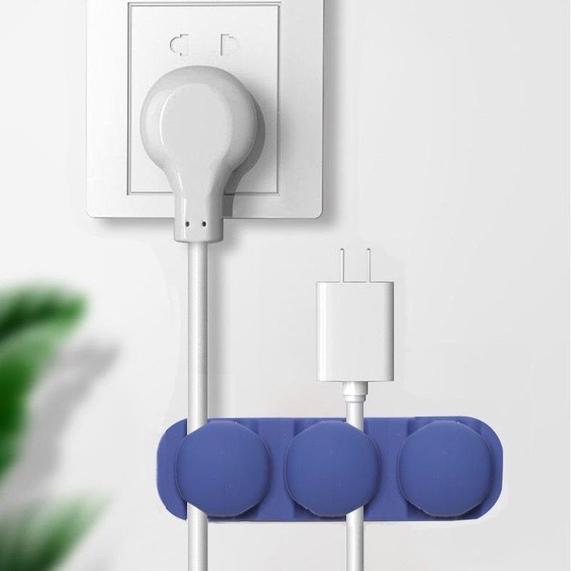 Dụng Cụ Quấn Dây Cáp Bằng Silicone Đa Năng Tiện Dụng